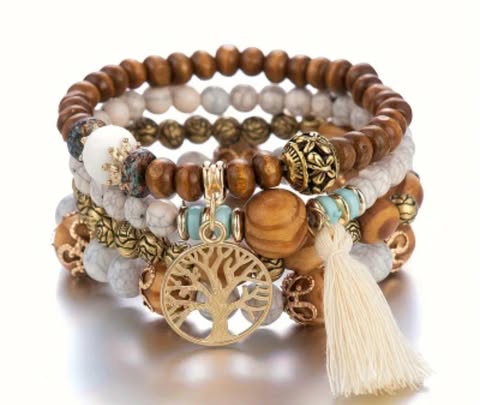 Bohemian Tree of life bracelet