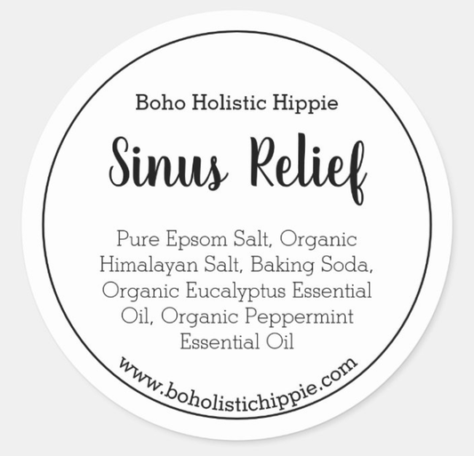 Sinus Relief Bath Salts